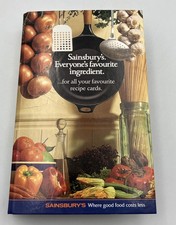 Sainsburys recipe cards for sale  BARNSTAPLE