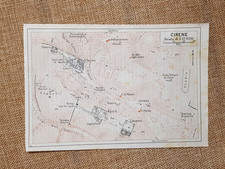 Carta geografica cartina usato  Villarosa