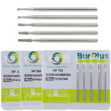 Usado, WAVE peça de mão reta dental Burs Lab Bur carboneto HP 1/4 2 8 10 557 703L 44mm comprar usado  Enviando para Brazil