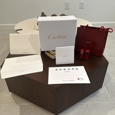 Caixas e sacolas de presente vazias Cartier comprar usado  Enviando para Brazil