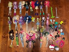 Lote de 22 muñecas Monster High COMO ESTÁN - con accesorios *LEER* para piezas segunda mano  Embacar hacia Argentina