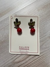 Boucles oreilles perle d'occasion  Vieux-Boucau-les-Bains
