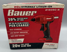 Pistola de cola quente sem fio Bauer 21505C-B 20V - Apenas ferramenta comprar usado  Enviando para Brazil
