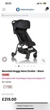 Mountain buggy nano for sale  WELWYN GARDEN CITY
