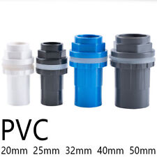 PVC Anschluss Schott Tank Regentonnen Anschluss Durchführung 20/25/32/40/50mm comprar usado  Enviando para Brazil