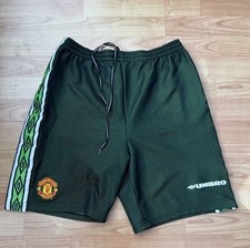 Shorts de goleiro masculino raro Umbro Manchester United 98/99 médio comprar usado  Enviando para Brazil
