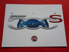 Fiat 500 prospekt gebraucht kaufen  Emsdetten