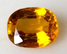 Saphir padparadscha orange d'occasion  Villars-les-Dombes