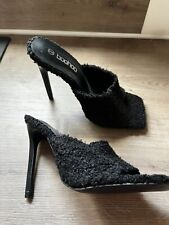 Boohoo fluffy heeled for sale  ORPINGTON