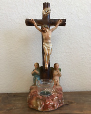 Standing crucifix antique for sale  Lake George