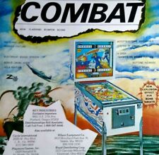 Zaccaria combat pinball for sale  Collingswood
