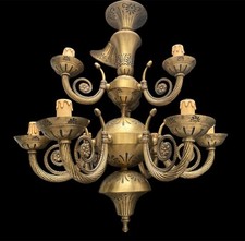Elegante lampadario ottone usato  Torchiarolo
