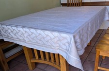 Toalha de Mesa ALMEDAHLS Natural 100% Linho Suécia 60" X 77" (152 x 195 cm) NOVA comprar usado  Enviando para Brazil