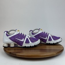 Tênis de corrida feminino Nike Shox Flyknit Agent Livestrong edição limitada tamanho 9.5, usado comprar usado  Enviando para Brazil