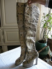 Cuissardes python véritable d'occasion  Vannes