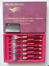 Coffret fourchettes poisson d'occasion  Maillezais