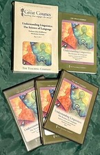 Usado, Great Courses Understanding Liguistics Science of Language DVD+ Guide+Transcript comprar usado  Enviando para Brazil