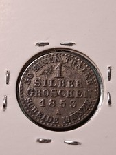 Silbergroschen 1853 preussen gebraucht kaufen  Düren