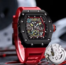 Orologio Richard Fashion Style Rapper Mille Red comprar usado  Enviando para Brazil