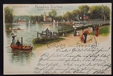 Postkarte litho gruss gebraucht kaufen  Idar-Oberstein