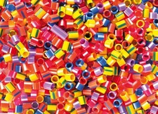 (PBX2470723) - *** Playbox - Contas de plástico (tubos listrados) - 1000 peças comprar usado  Enviando para Brazil