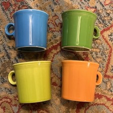 Lote de 4 canecas Homer Laughlin Fiesta anel alça comprar usado  Enviando para Brazil