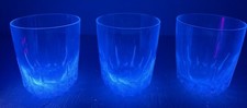 Conjunto Vintage de 3 Copos Lowball de Cristal de Chumbo 10 oz Pedras de Uísque Antiquado comprar usado  Enviando para Brazil