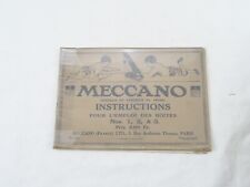 Meccano catalogue 18a d'occasion  Saint-Pourçain-sur-Sioule
