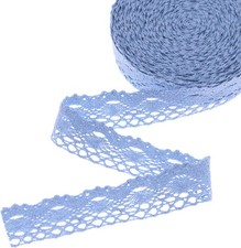 Blue lace ribbon for sale  New York