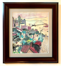 Original unsigned cityscape for sale  Leander