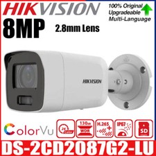 Usado, Hikvision DS-2CD2087G2-LU 4K 8MP Acusense ColorVu Feststehende Bullet IP Kamera comprar usado  Enviando para Brazil