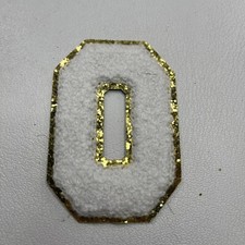 White chenille letter for sale  Wichita
