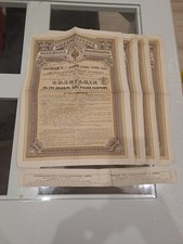 Emprunt imperial russe d'occasion  Bressuire