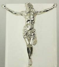 Usado, Estátua/pingente grande de prata esterlina 925 feita sob medida de Jesus Cristo banhado a ródio comprar usado Usado, Estátua/pingente grande de prata esterlina 925 feita sob medida de Jesus Cristo banhado a ródio comprar usado  Enviando para Brazil