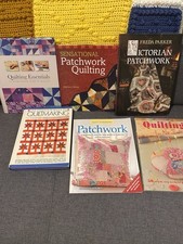 Patchwork quilting books for sale  ASHFORD