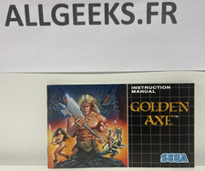 Manual megadrive golden d'occasion  Paris XI