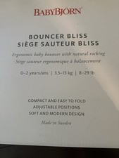 Babybjörn bouncer bliss for sale  Bellevue
