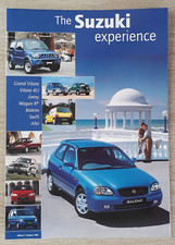 Suzuki range brochure for sale  BOURNE