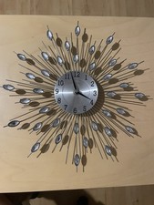 Wanduhr silber stäben gebraucht kaufen  Lauda-Königshofen