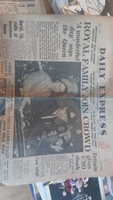 Old newspaper pages for sale  EASTBOURNE