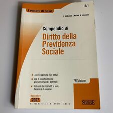 Compendio diritto della usato  Morro d'Oro