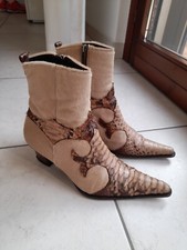 Shearling ankle boots usato  Grottammare
