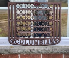 Arte de parede colombiana antiga de ferro fundido rack de forno/ovo torrador grelha de fogão a lenha!, usado comprar usado  Enviando para Brazil