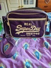 Purple superdry bag for sale  NEATH