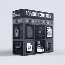 Usado, Modelos SOP/DOC: seu kit de ferramentas de sucesso digital definitivo comprar usado  Enviando para Brazil