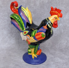 Galo "Salada de Frango" para Aves em Movimento - Sharon Neuhaus Chip de Pintura Cerâmica comprar usado  Enviando para Brazil
