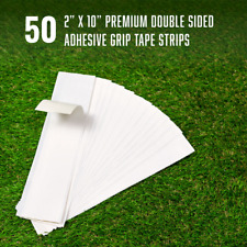 50 tiras de fita adesiva de golfe dupla face 2" x 10" premium fácil descascar feitas nos EUA comprar usado  Enviando para Brazil