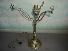 Lampe pied bronze d'occasion  France