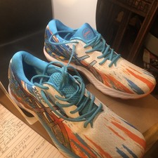 Tênis de corrida tamanho 16 ASICS Gel Nimbus 23 digital calêndula aquática laranja sem caixa comprar usado  Enviando para Brazil