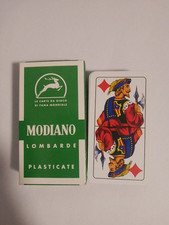 Carte gioco modiano usato  Pomezia
